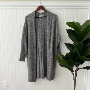 Long Gray Cardigan